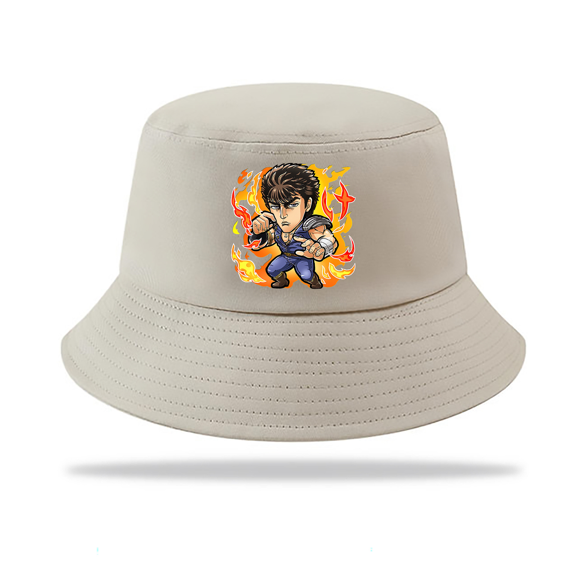 （画像用） 北斗の拳 Fist of the North Star アウトドア日除けバケットハット